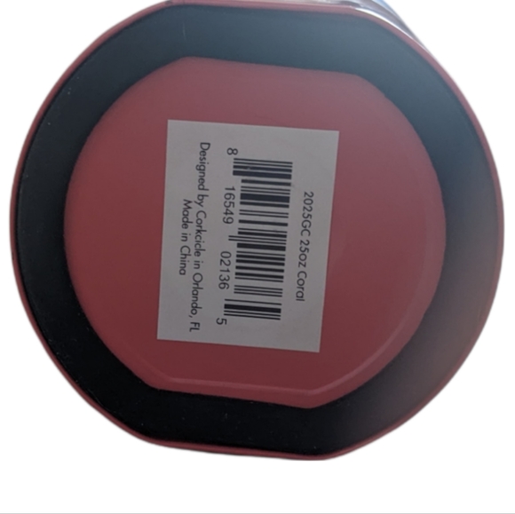 NWT Corkcicle Canteen in RARE Coral color 25oz - Picture 5 of 5